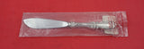 Burgundy by Reed and Barton Sterling Silver Master Butter HH  FS 7" new