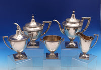 Etruscan by Gorham Sterling Silver Tea Set 5pc (#8493) Wonderful!