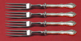 Fontana by Towle Sterling Silver Fruit Fork Set 4-Piece HHWS 6" Custom Made