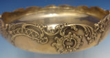 Dresden by Whiting Sterling Silver Fruit Bowl Applied Floral/Scroll Motif #0352
