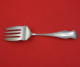 Chrysanthemum by Hamilton and Diesinger Sterling Cold Meat Fork w/Flowers 8 3/4"