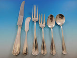 Dolores by Shreve Sterling Silver Flatware Service Dinner Set 37 pcs S monogram
