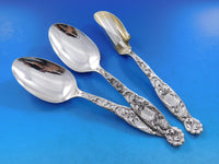 Heraldic by Whiting Sterling Silver Flatware Set For 12 Service 100 pcs Dinner