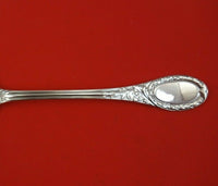 Puiforcat French France Sterling Silver Dinner Spoon with Wreath Motif 8 3/8"