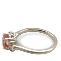 14k Gold 1.19ct Precious Genuine Natural Topaz and .17ct Diamond Ring (#J7113)