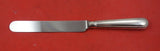 Fiddle Thread by James Robinson Sterling Silver Dinner Knife blunt 10 3/8""