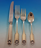 Fiddle Shell by Frank Smith Sterling Silver Flatware Set for 8 Service 32 pcs