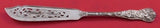 Bacchanalian English Sterling Silver Fish Knife FH AS Engraved Fish Pcd 9 1/8"