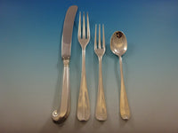 Queen Anne Williamsburg by Stieff Sterling Silver Flatware Set Service 36 Pieces