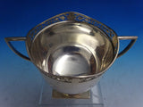 John Round English Estate Sterling Silver Cup w/ Two Handles Pierced Rim (#8632)