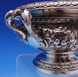 Baronial Old by Gorham Sterling Silver Tea Set 4pc (#9039) Gorgeous!