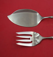 William & Mary by Lunt Sterling Silver Salmon Serving Set Fish Custom Made