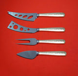Rambler Rose by Towle Sterling Silver Deluxe Charcuterie Set 4-Piece Custom Made