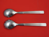 Bernadotte by Georg Jensen Sterling Silver Salad Serving Set 2pc HH WS Orig 9"