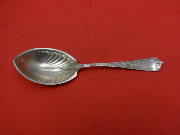 Domestic by Gorham Sterling Silver Preserve Spoon Gold Washed 7 3/8"