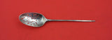 English Georgian Sterling Silver Mote Spoon George III London c. 1760-70  4 3/4"