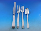 Hampton by Tiffany Sterling Silver Flatware Set for 12 Service 48 pcs Luncheon