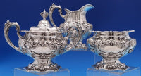 Francis I by Reed & Barton Sterling Silver Tea Set 6-pc w/ Kettle  #4353-2