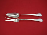 Wilton by Old Newbury Crafters ONC Sterling Silver Chop Set 2-Piece 10 1/4"