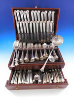 Onslow by James Robinson Sterling Silver Flatware Dinner Service 12 Set 136 pcs