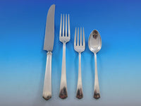 Modern American by Lunt Sterling Silver Flatware Set for 12 Service 88 pc Dinner