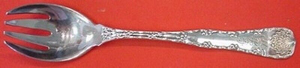 Wave Edge By Tiffany and Co Sterling Silver Ice Cream Fork Original 6" Antique