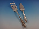 Sir Christopher by Wallace Sterling Silver Flatware Set For 12 Service 81 Pieces