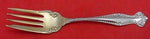 Canterbury by Towle Sterling Silver Salad Fork Gold Washed No Bar 6" Flatware