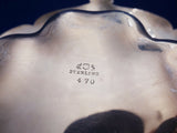 Les Cinq Fleurs by Reed & Barton Sterling Silver Fruit Bowl #470 (#4515)