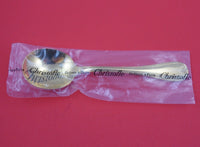 Malmaison Vermeil by Christofle Silverplate Cream Soup Spoon 6 1/2" New