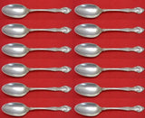 English Gadroon by Gorham Sterling Silver Place Soup Spoon Set 12 pieces 6 3/4"