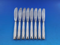 Camellia by Gorham Sterling Silver Butter Spreaders HH Modern Set 12pcs 6 1/4"