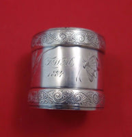 Hindostanee by Gorham Sterling Silver Napkin Ring GW BC w/Butterfly and Foliage