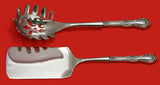 Wild Rose by International Sterling Italian Pasta Server Set 2pc HHWS Custom