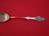 Medallion Coin by Various Makers Coin Silver Berry Spoon scalloped GW 9"