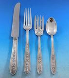 Wedgwood by International Sterling Silver Flatware Service Dinner 96 pcs P Mono