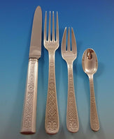 Lauzun by Puiforcat Sterling Silver Flatware Set French 77 Pcs w/Fitted Box