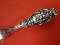 Zodiac By Gorham Sterling Silver Strawberry Fork Gemini May 3 3/4" Birthday