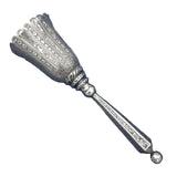 European Silver Tussie Mussie Hand Engraved (#J7459)