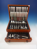 Giorgio by Italy 800 Silver Flatware Dinner Set For 12 Service 76 Pieces