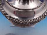 Gadroon by Unknown Silverplate Tea Pot w/ Chrysanthemum Finial Lion Feet (#8296)