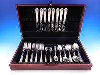 Lamerie by Tuttle Sterling Silver Flatware Set 8 Service 56 pieces Dinner Size