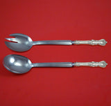 Marlborough by Reed and Barton Sterling Silver Salad Serving Set Modern Custom