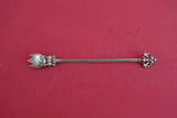 Pattern Unknown By Shiebler Sterling Oyster Fork vermeil pierced handle 5 5/8"