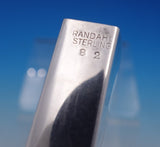 Randahl Sterling Silver Matchbox Cover #82 1 1/2" x 1" 1.5 ozt. Mono "W" (#4528)