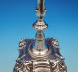 English Georgian Sterling Silver Candlestick Pair 9 1/4" 35.4 ozt. TW (#8975)