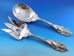 Love Disarmed by Reed and Barton Sterling Silver Salad Serving Set Old 10 1/2"