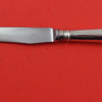 Rat Tail English Sterling Silver Fruit Knife HH WS Smooth Pistol Handle 6 5/8"