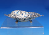 Gorham Sterling Silver Candy Dish Heart Shape Pierced Bows Scrolls 966 (#7442)