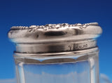 Lancaster by Gorham Sterling Silver and Glass Dresser Jar 1 1/2" Tall (#9103)
